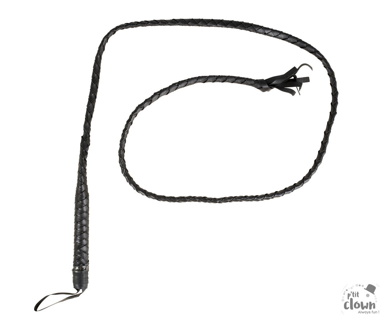 Peitsche 2 m schwarz