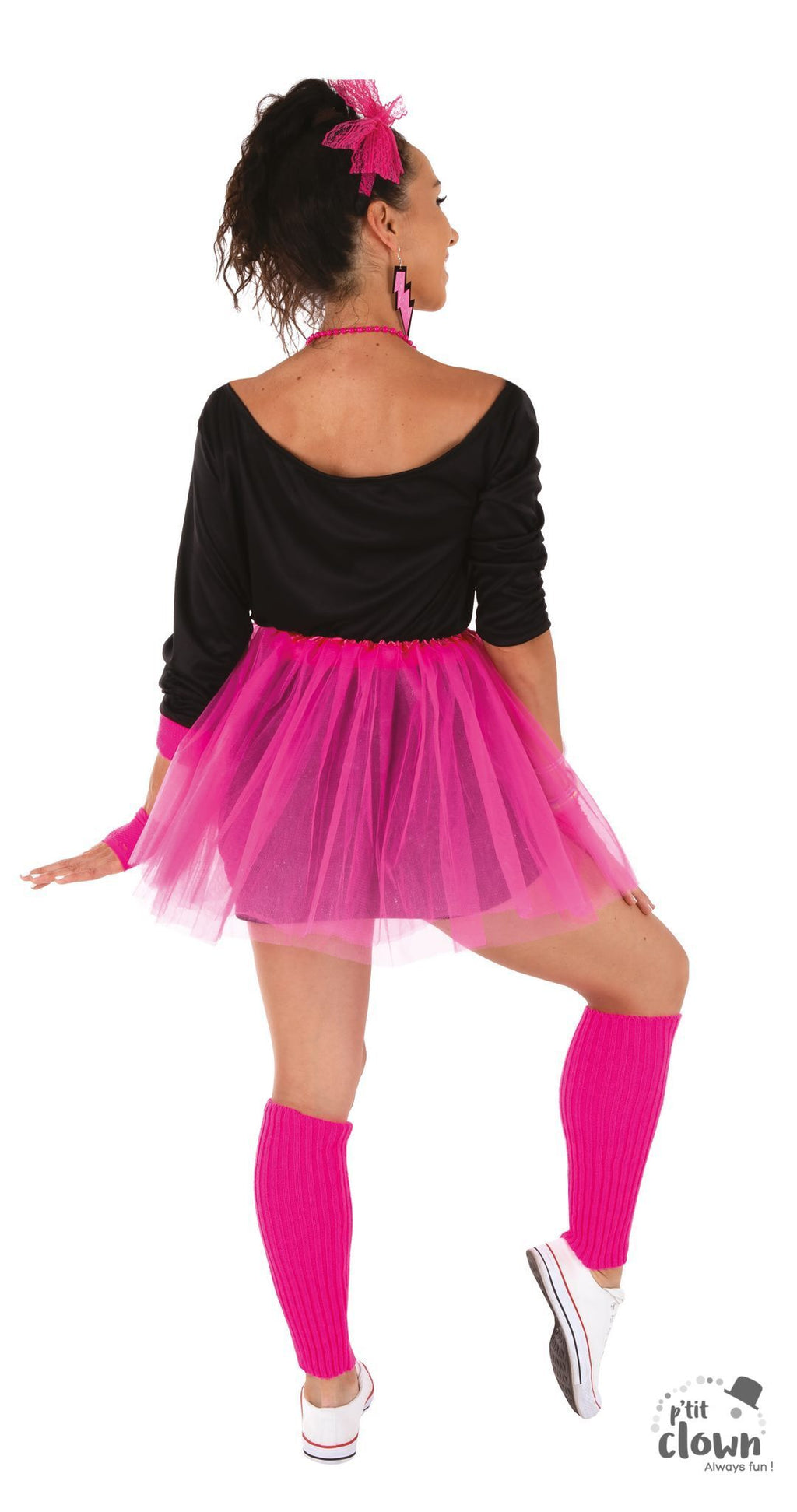 Kostüm 80er rosa onesize – Bild 4 | LuxeStyle
