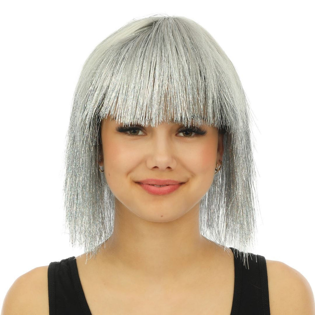 Perücke Disco silber – Bild 1 | LuxeStyle