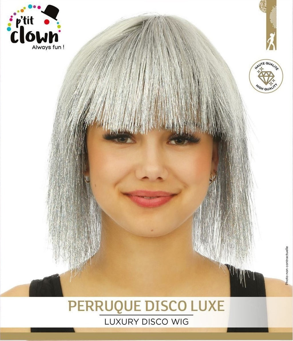 Perücke Disco silber – Bild 3 | LuxeStyle