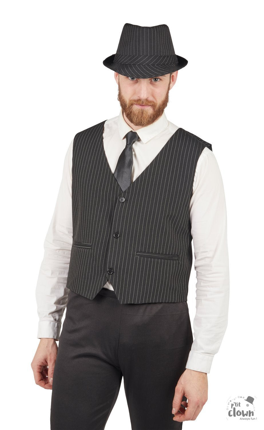 Gilet gestreift