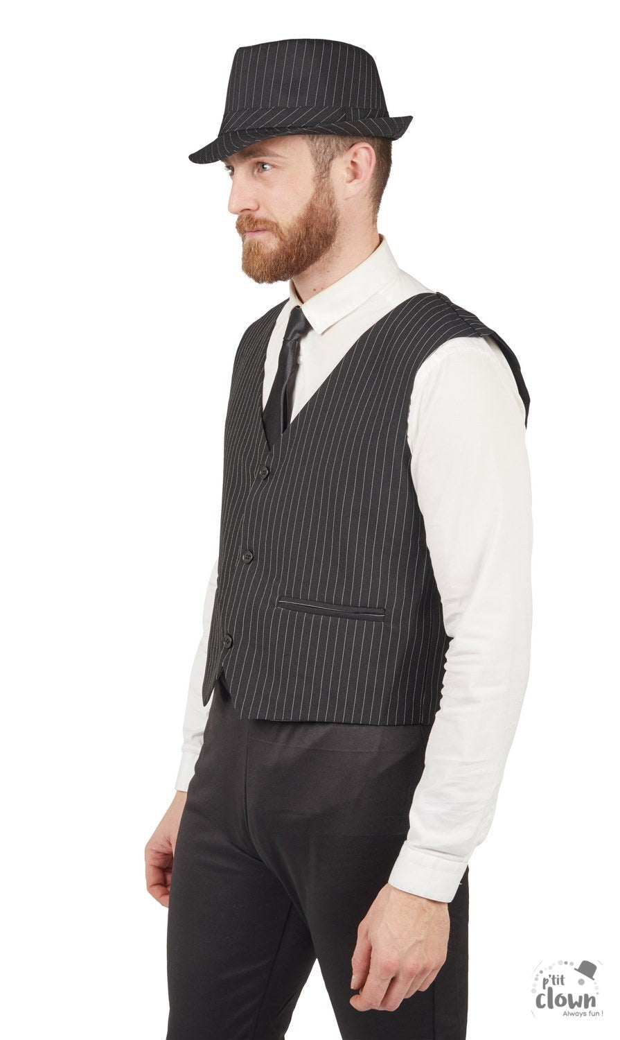 Gilet gestreift