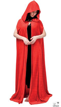 Umhang Samt rot · Gr. 150cm
