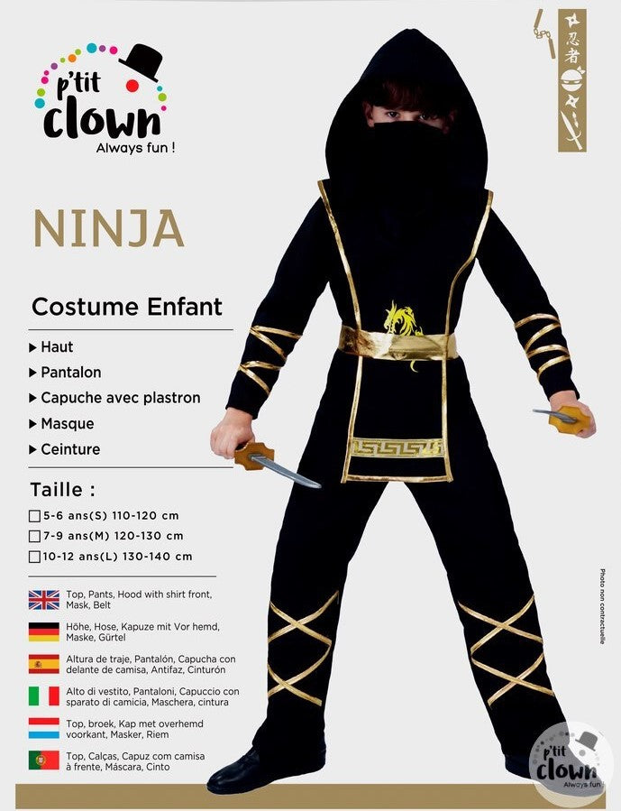 Kostüm Ninja – Bild 1 | LuxeStyle