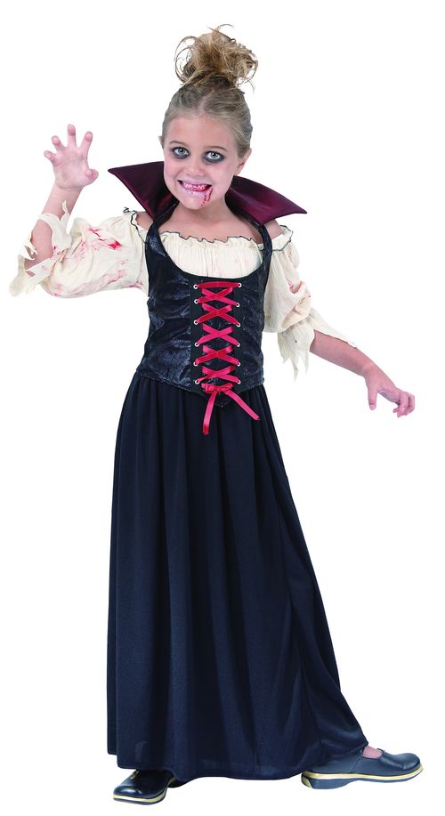 Kostüm Vampirin 7-9 Jahre