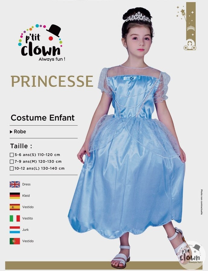 Kostüm Prinzessin blau – Bild 2 | LuxeStyle