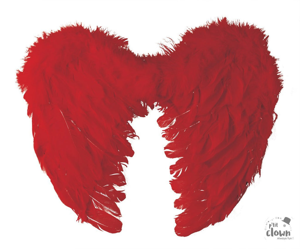Engelsflügel 40x32 cm rot – Bild 1 | LuxeStyle