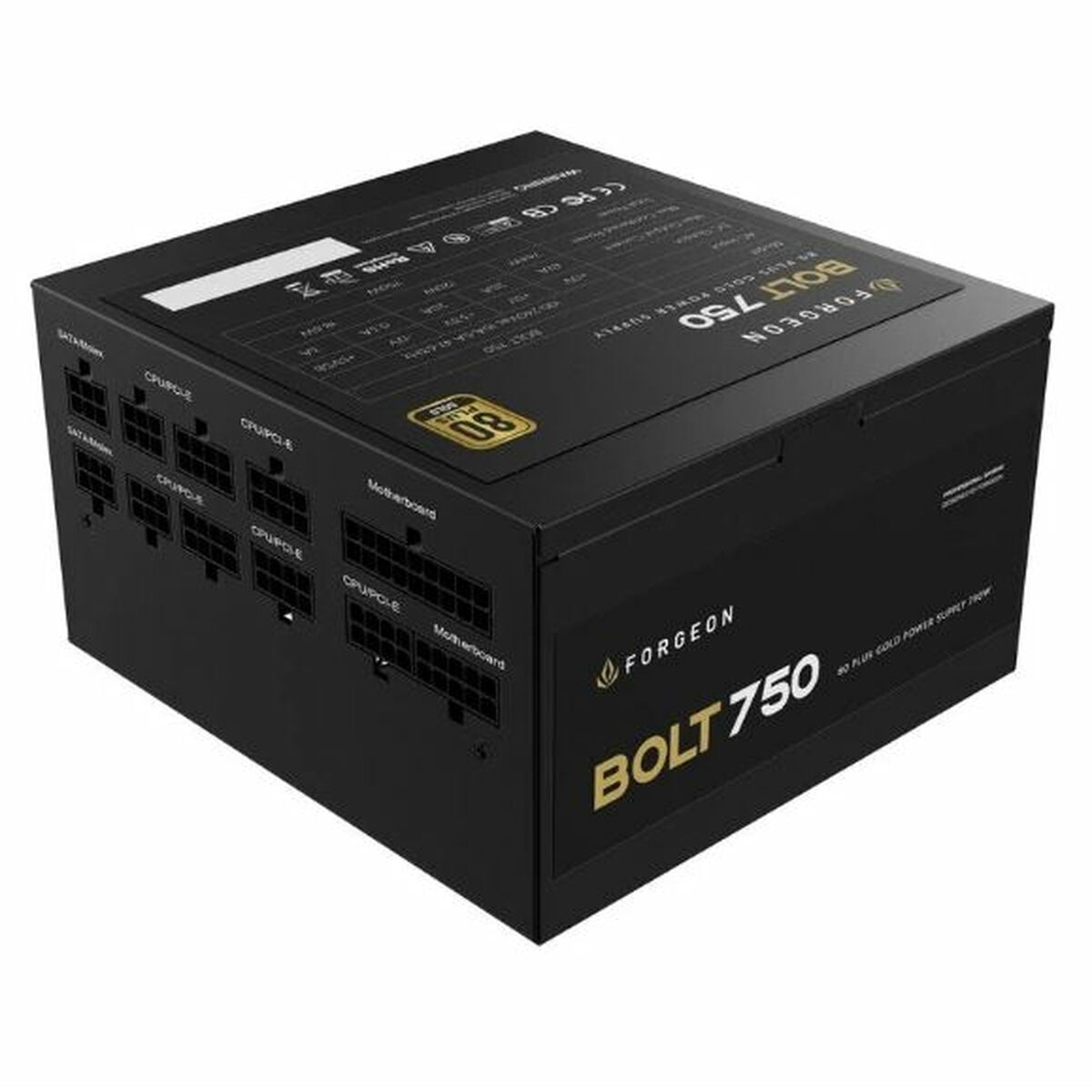 Forgeon Bolt 750 W 80 Plus Gold Netzteil