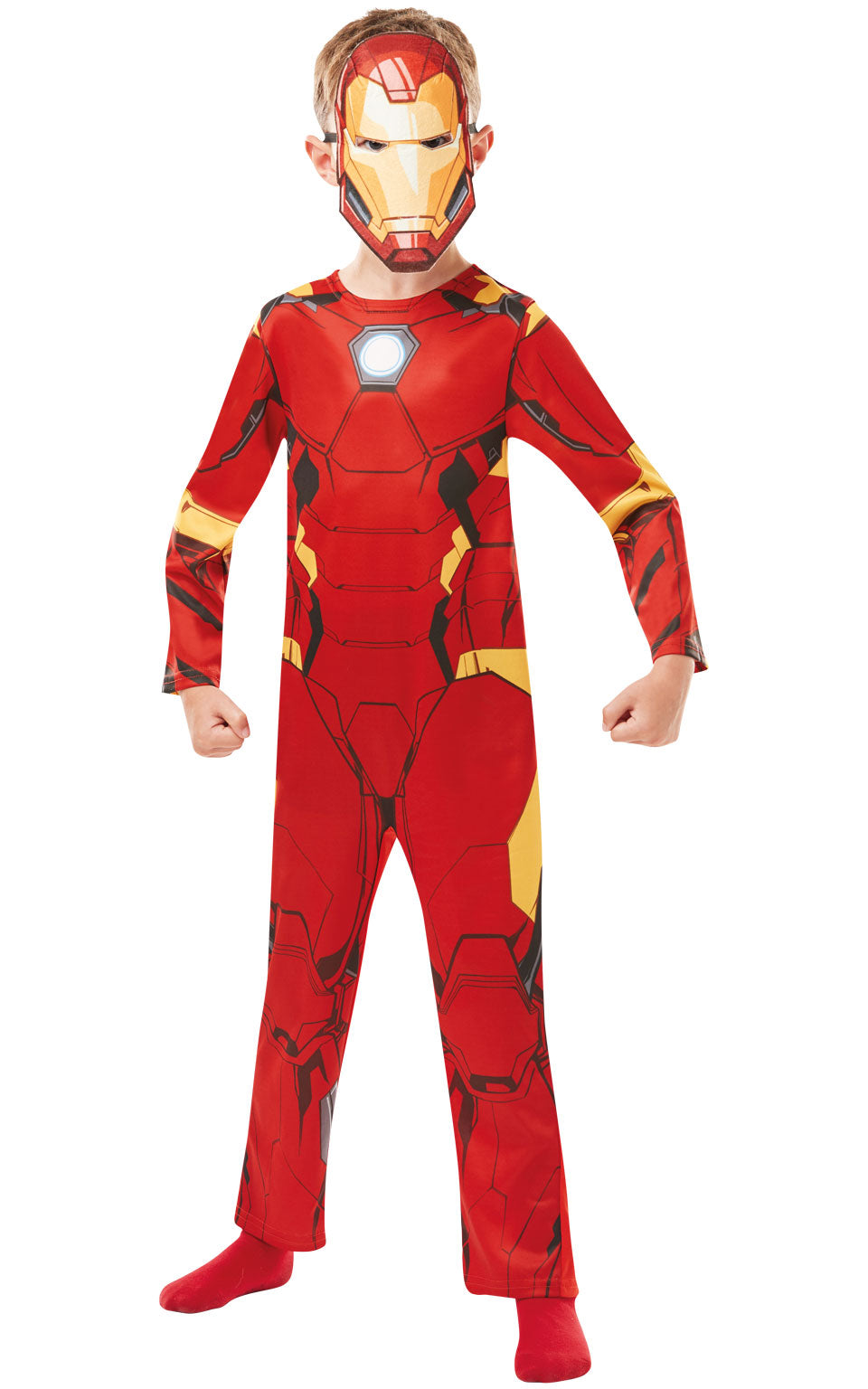 Kostüm Iron Man mit Maske · Gr. 128cm