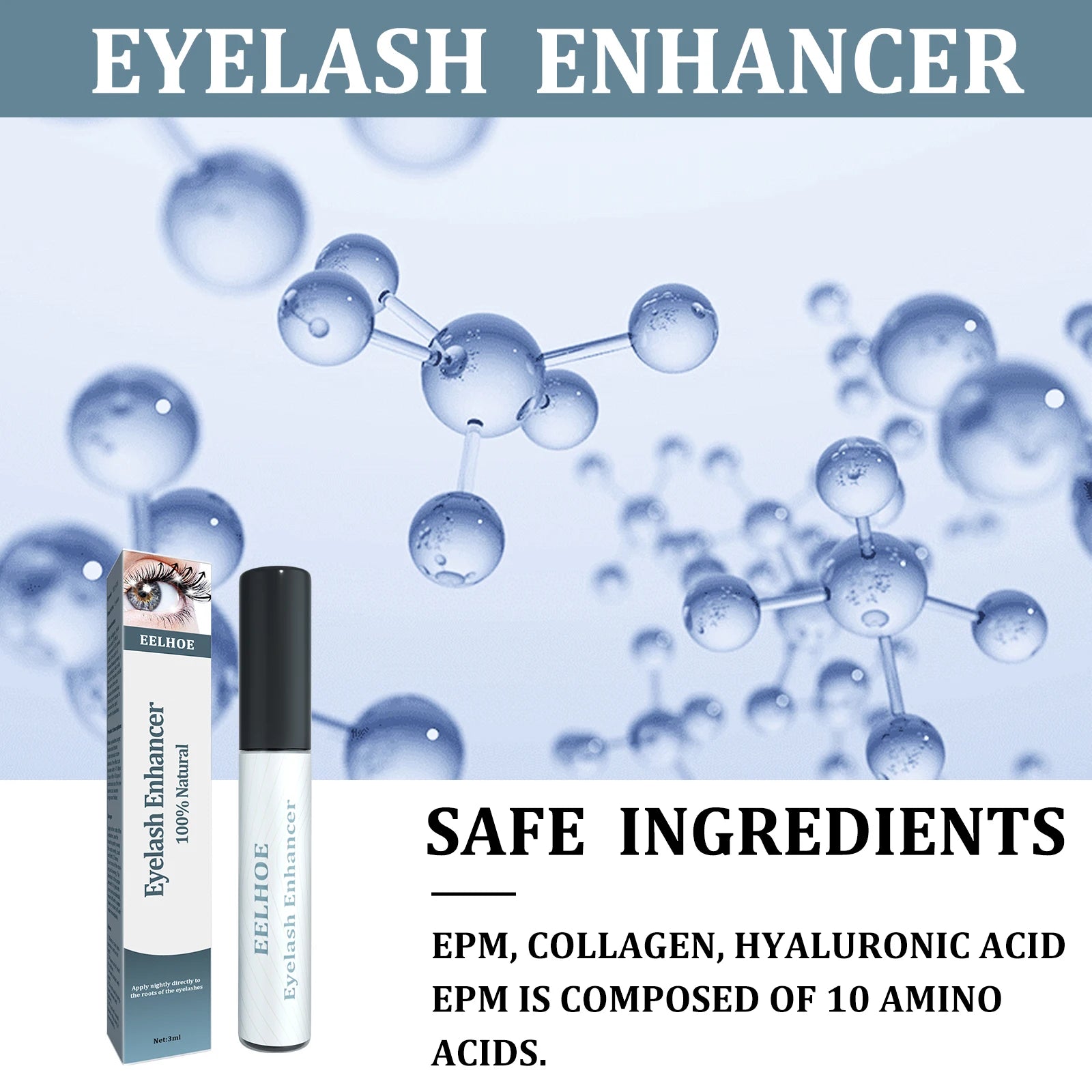 Wimpernserum - Applikator-Detail