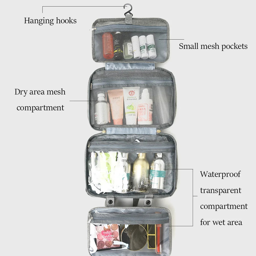 Reise-Toilettentasche Wasserabweisend