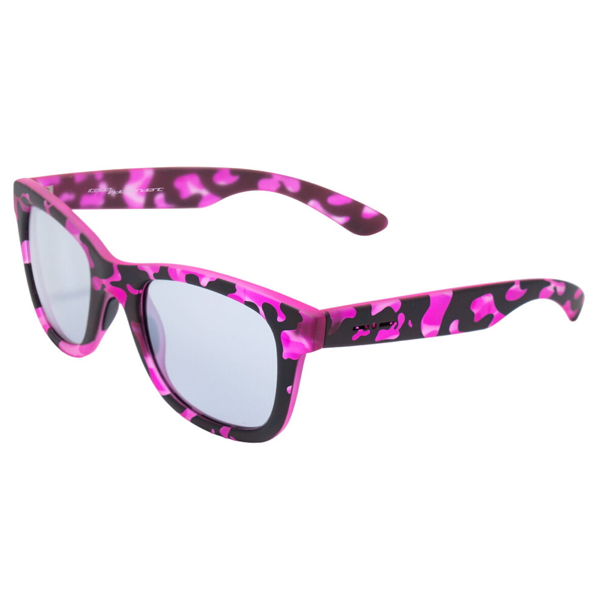 Italia Independent Sonnenbrille – Pink-Camouflage, verspiegelt