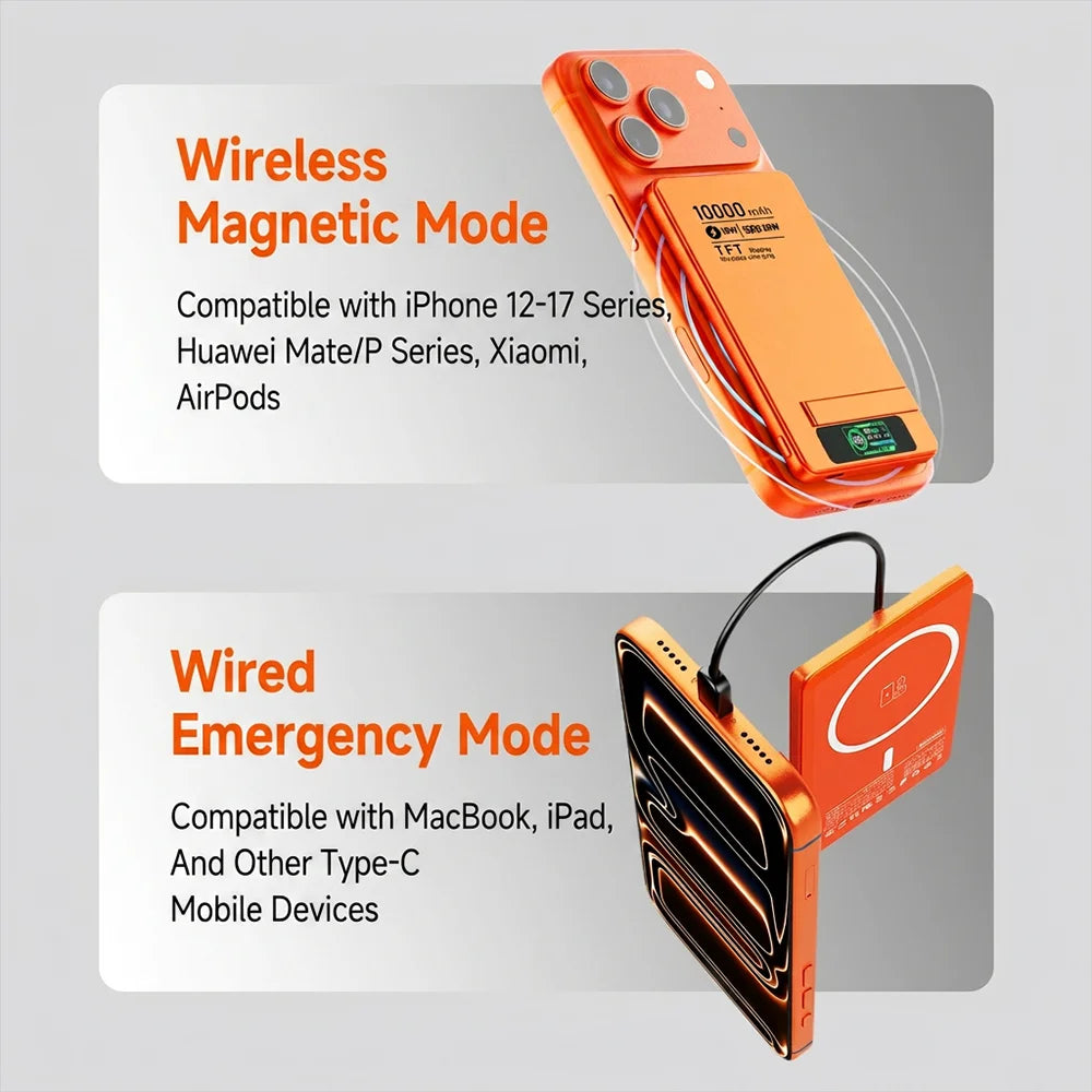 Magnetische Wireless-Powerbank