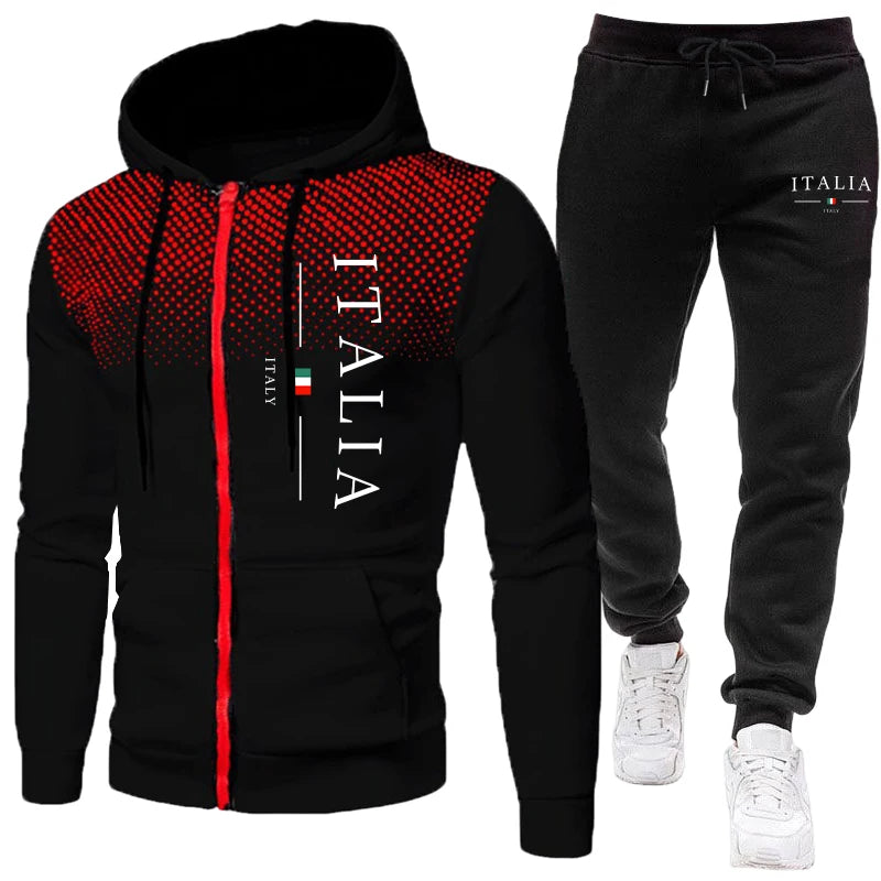 Herren Jogging-Set 2-tlg · sportlich-lässig, urbaner Streetwear-Look