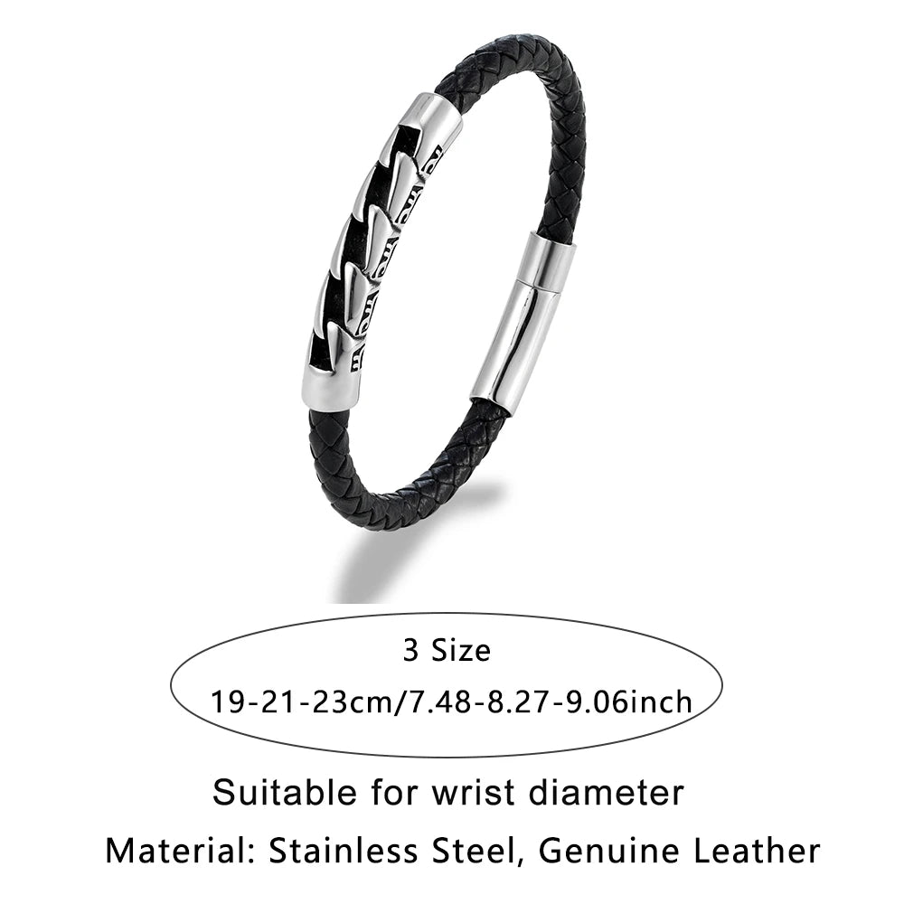 Herren Lederarmband Farb-Optionen