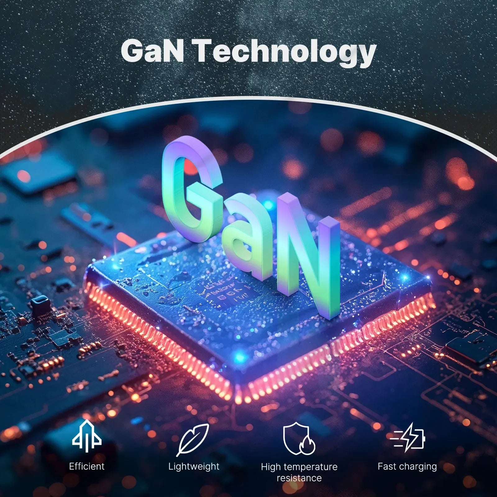 65W GaN Schnellladegerät · 3-Port USB-C Kompakt