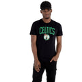 Kurzärmliges Sport T-Shirt New Era NOS NBA BOSCEL 60505459 Schwarz