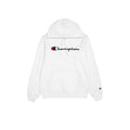 Herren Sweater mit Kapuze Champion HOODED SWEATSHIRT 220253 WHT Weiß – LuxeStyle Schweiz