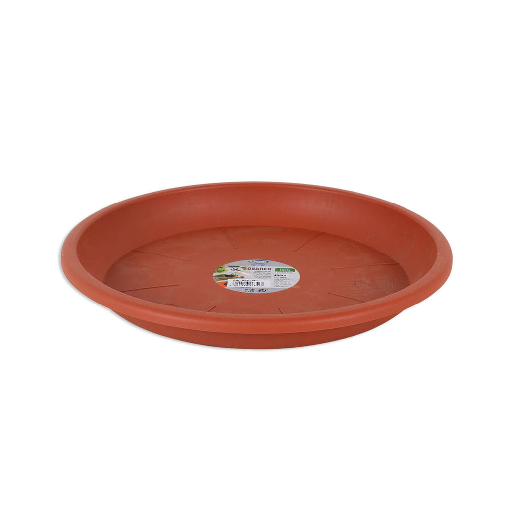 Blumentopfplatte Dem Squares Braun 32 cm (6 Stück)