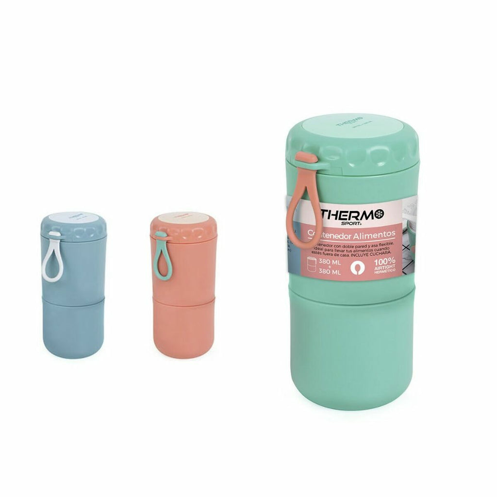 Reise-Thermoskanne ThermoSport Double 380 ml + 380 ml (6 Stück)