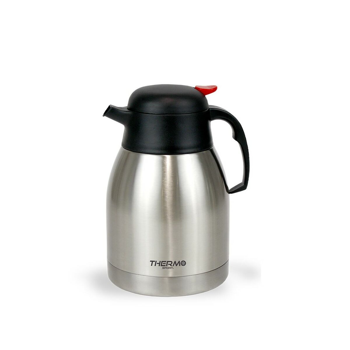 Thermoskanne ThermoSport Edelstahl 1,5 L Knopf (6 Stück)