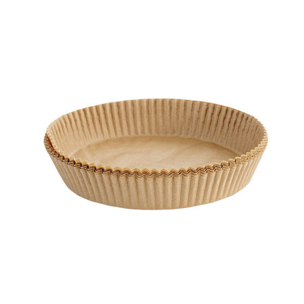 Papier für Heißluftfritteuse Algon Ø 20 cm Braun 30 Stücke (24 Stück)
