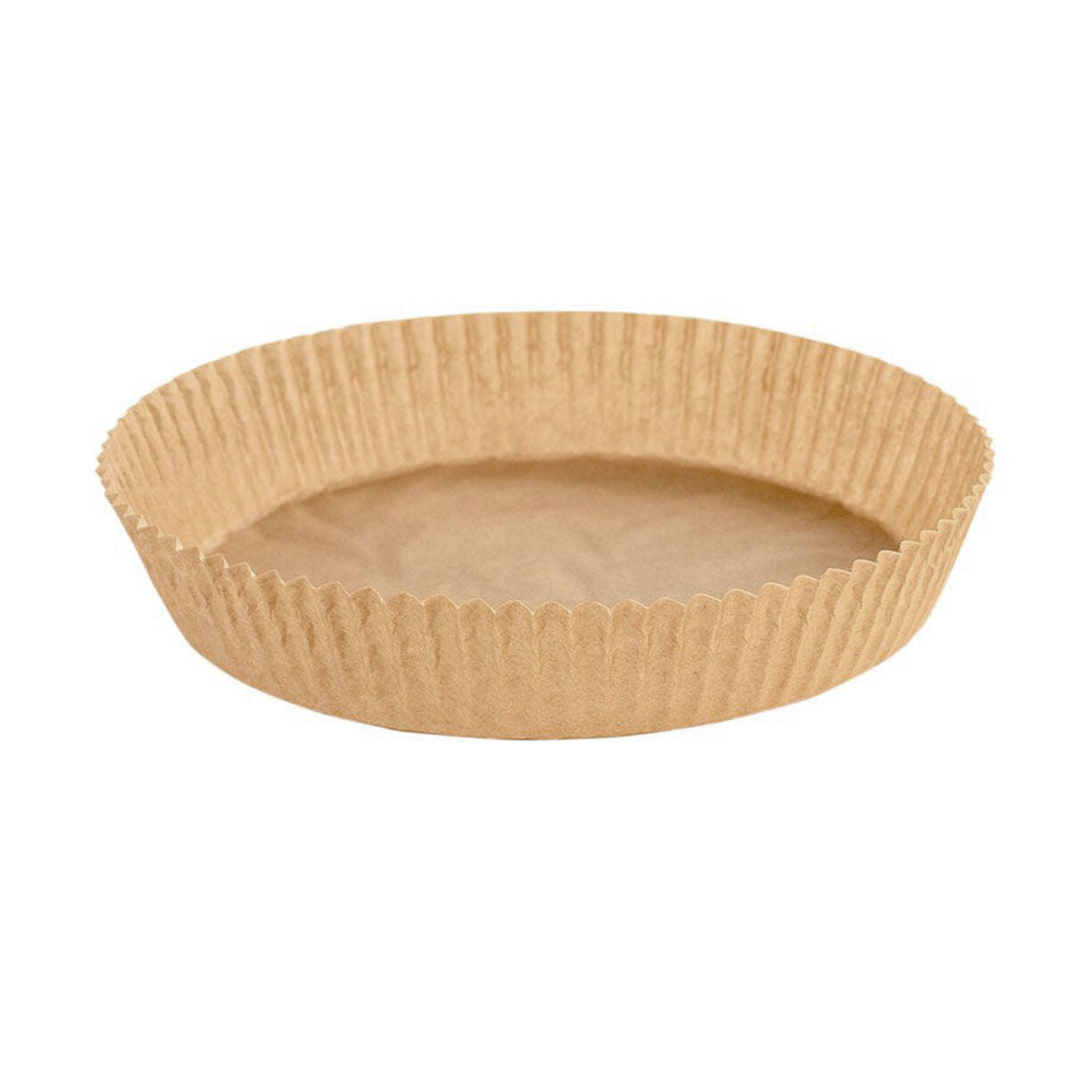 Papier für Heißluftfritteuse Algon Ø 20 cm Braun 30 Stücke (24 Stück)