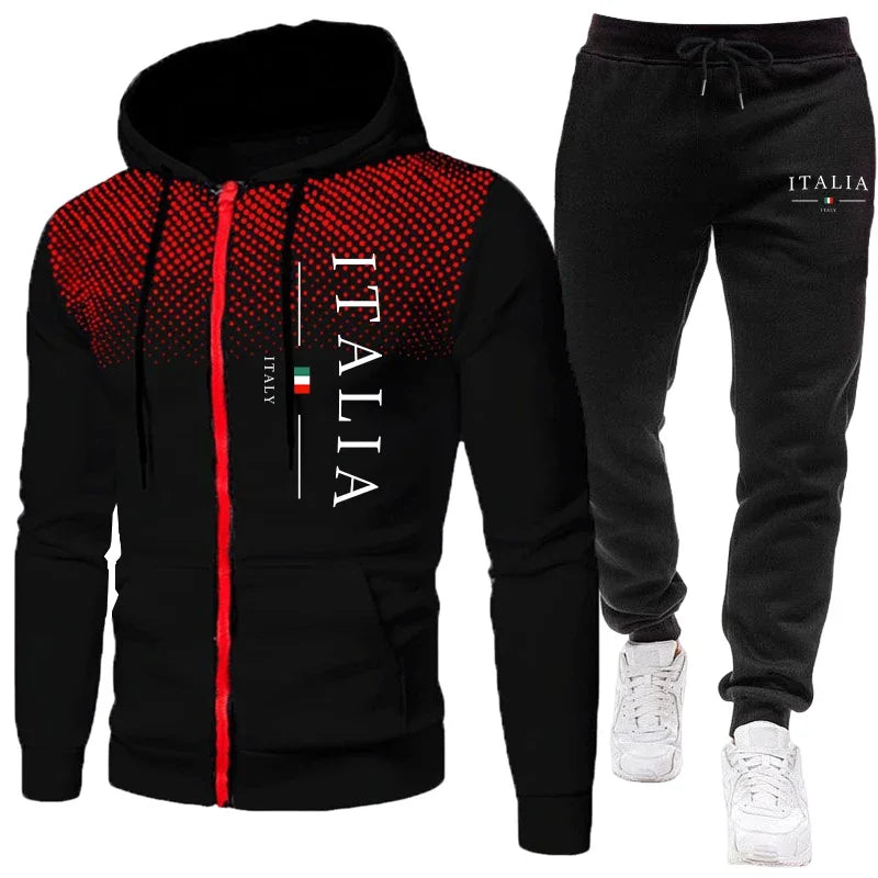 Herren Jogging-Set 2-tlg · sportlich-lässig, urbaner Streetwear-Look
