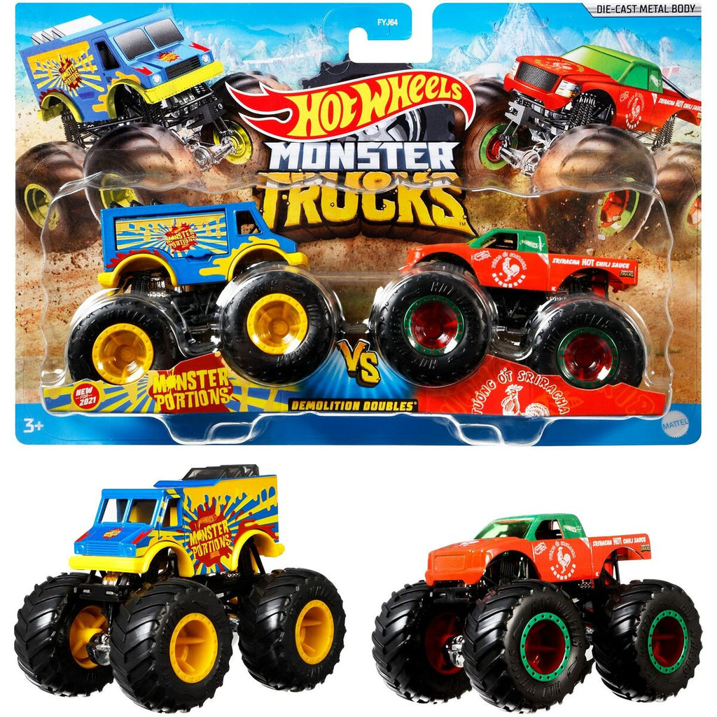 Monstertruck-Duo: Doppelte Power für wilde Stunt-Shows!