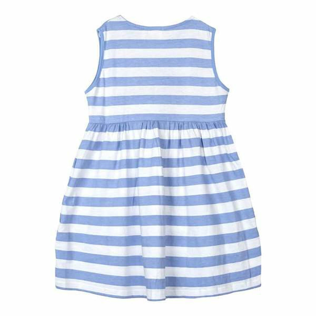 Blaues Mädchenkleid – Bequem & zauberhaft