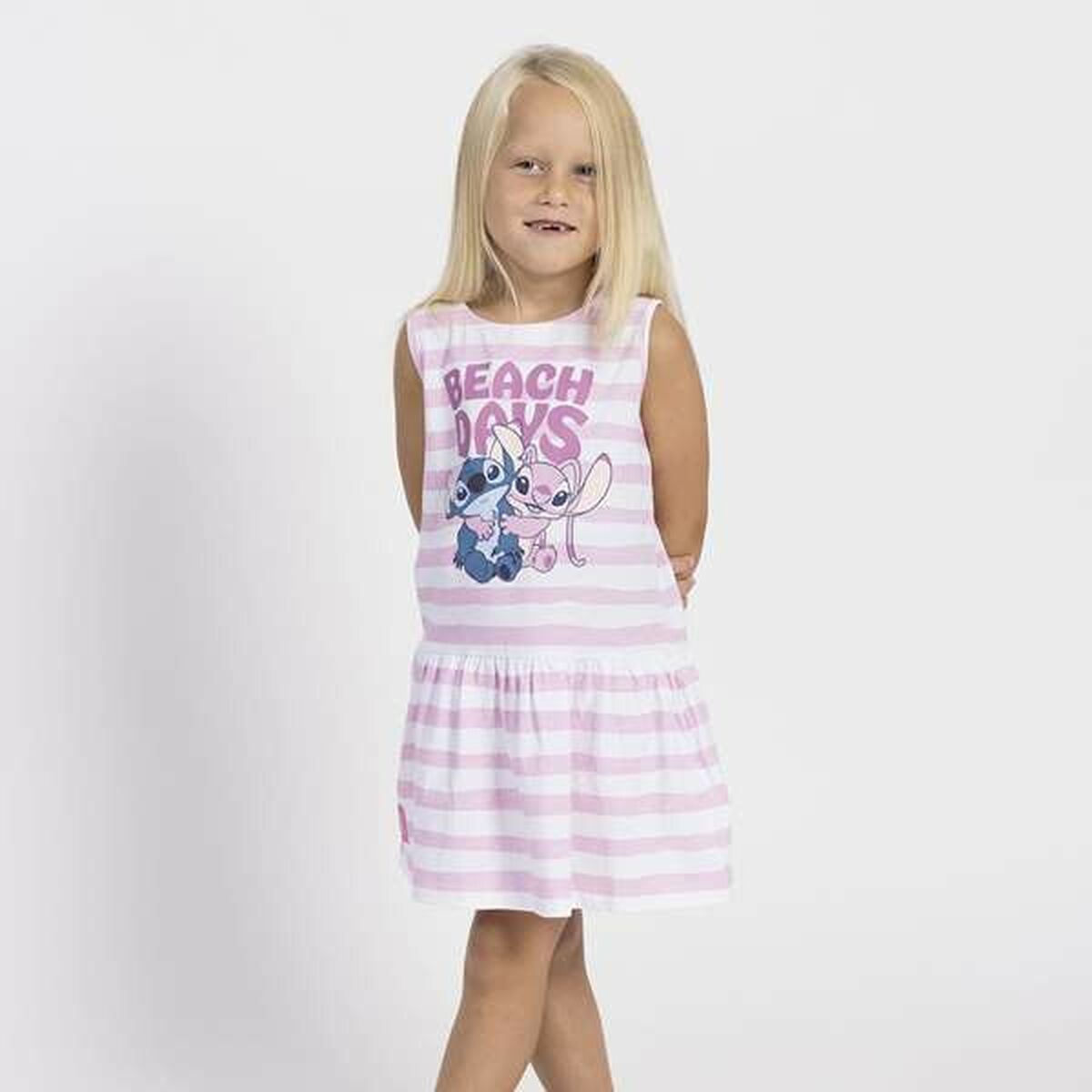 Rosa Mädchenkleid – Bequem & zauberhaft
