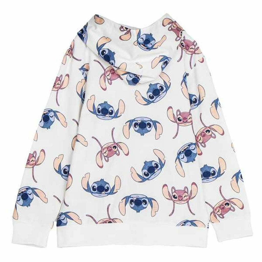 Kinder-Hoodie «Stitch» Beige