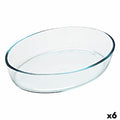 Ofenschüssel Pyrex Classic Vidrio Durchsichtig Glas Oval 35 x 24 x 7 c
