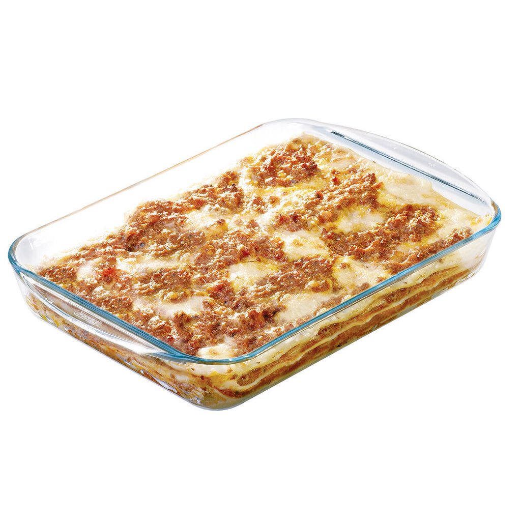 Ofenschüssel Pyrex Classic Vidrio Durchsichtig Glas rechteckig 35 x 23
