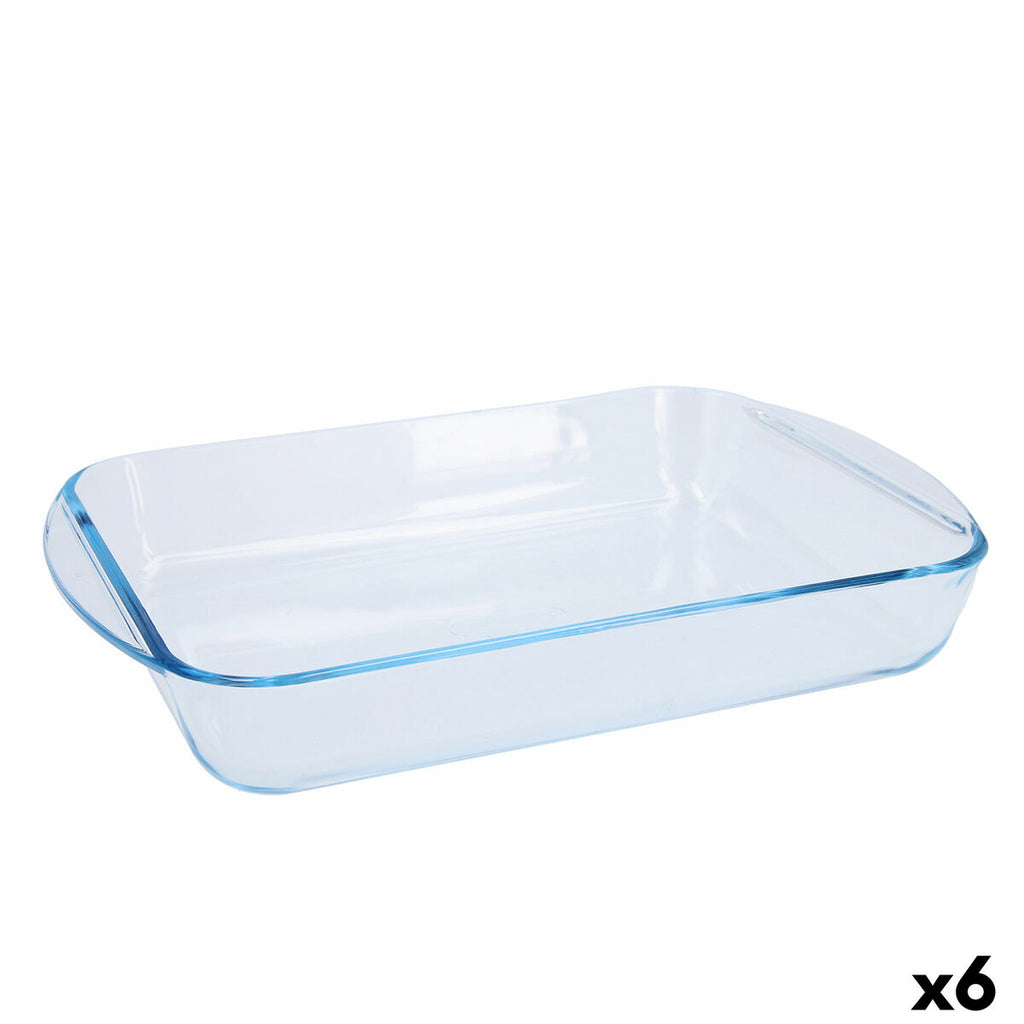 Ofenschüssel Pyrex Classic Vidrio Durchsichtig Glas rechteckig 35 x 23