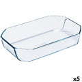 Ofenschüssel Pyrex Inspiration Durchsichtig Glas rechteckig 30 x 20 x
