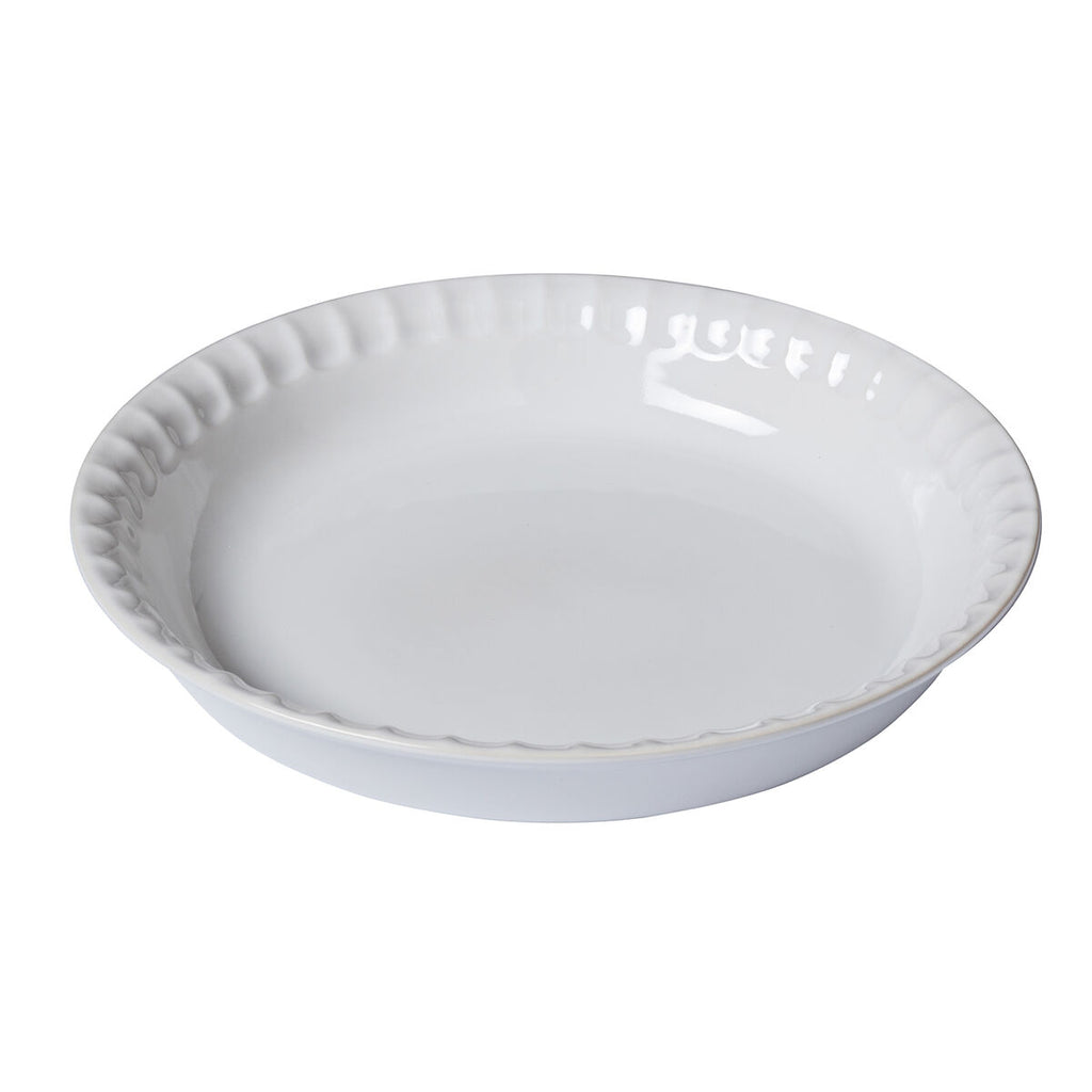 Backform Pyrex Supreme Weiß aus Keramik Gehärtetes Glas rund 25,5 x 25