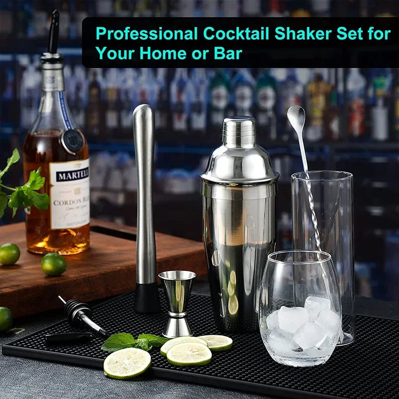 Cocktail-Shaker-Set · Edelstahl Bar-Set