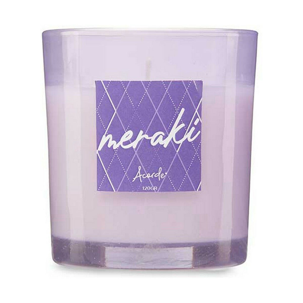 Duftkerze «Acorde» Violett (120 g)