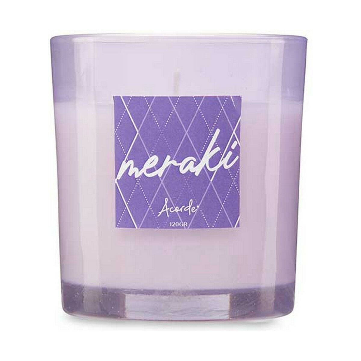 Duftkerze «Acorde» Violett (120 g)