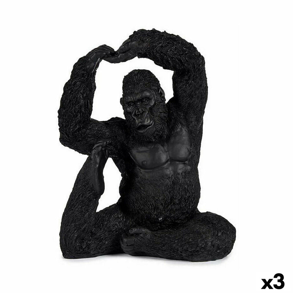 3er Gorilla Yoga Deko – Einzigartiger Blickfang für dein Heim