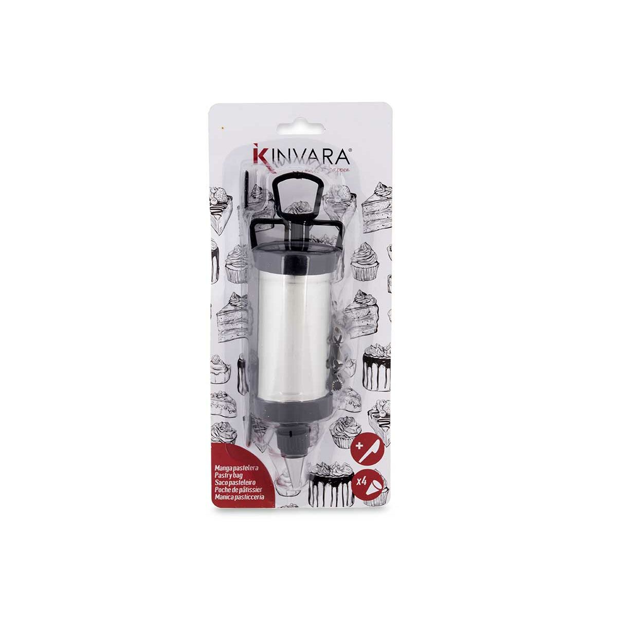 Spritzbeutel-Set «Kinvara» (6er)