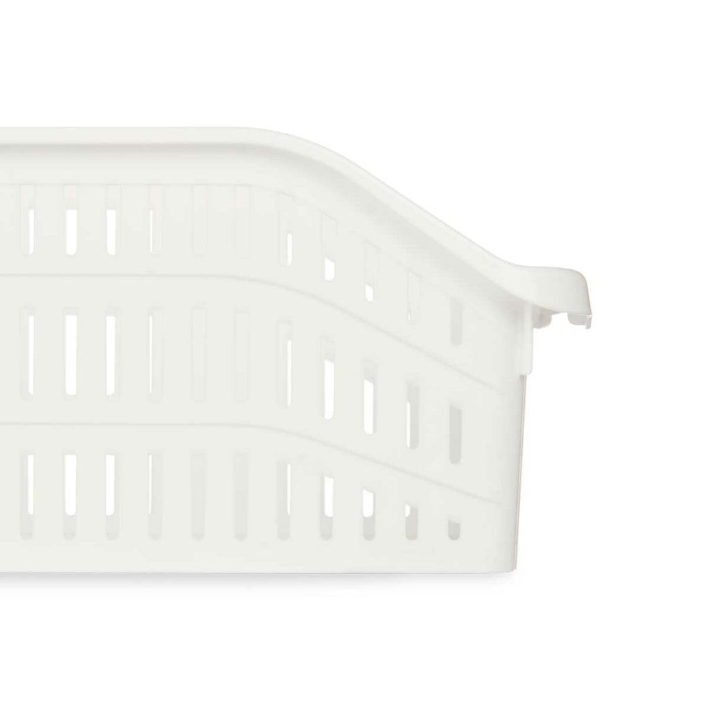 Kühlschrank Organizer Kinvara Weiss 20,3 x 12,8 x 30,5 cm