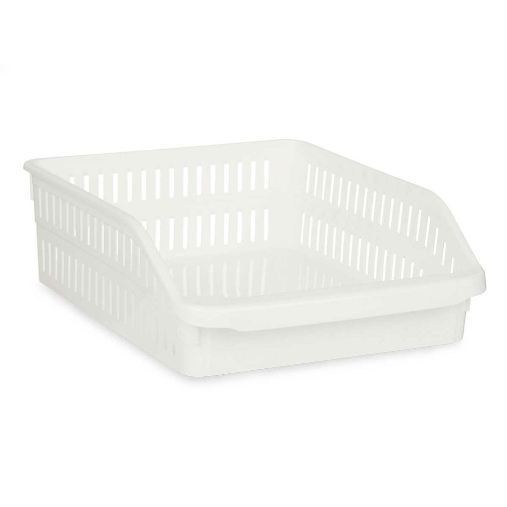 Kühlschrank Organizer Kinvara Weiss 26 x 9,3 x 30,5 cm
