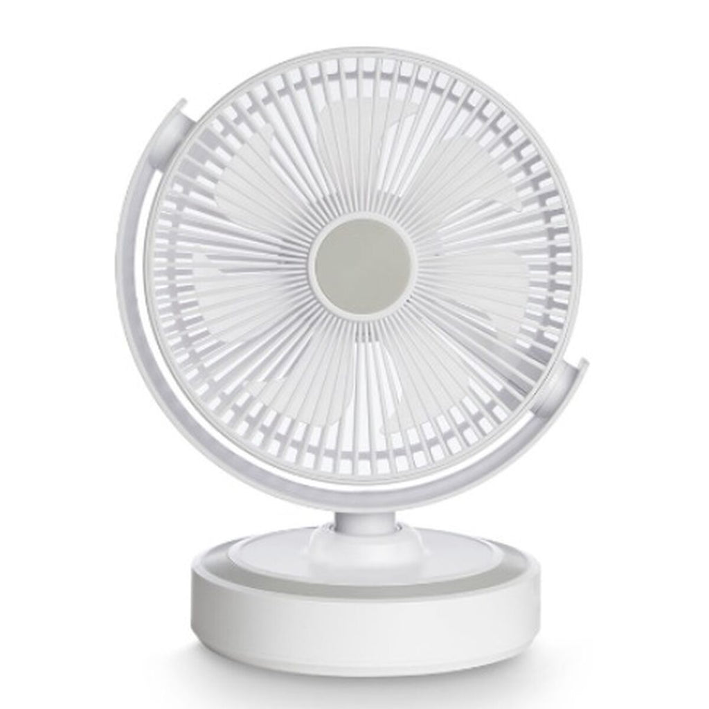 Tischventilator Argon Weiss 10 W 21 x 28 x 32,5 cm