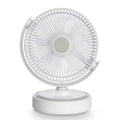Tischventilator Argon Weiss 10 W 21 x 28 x 32,5 cm