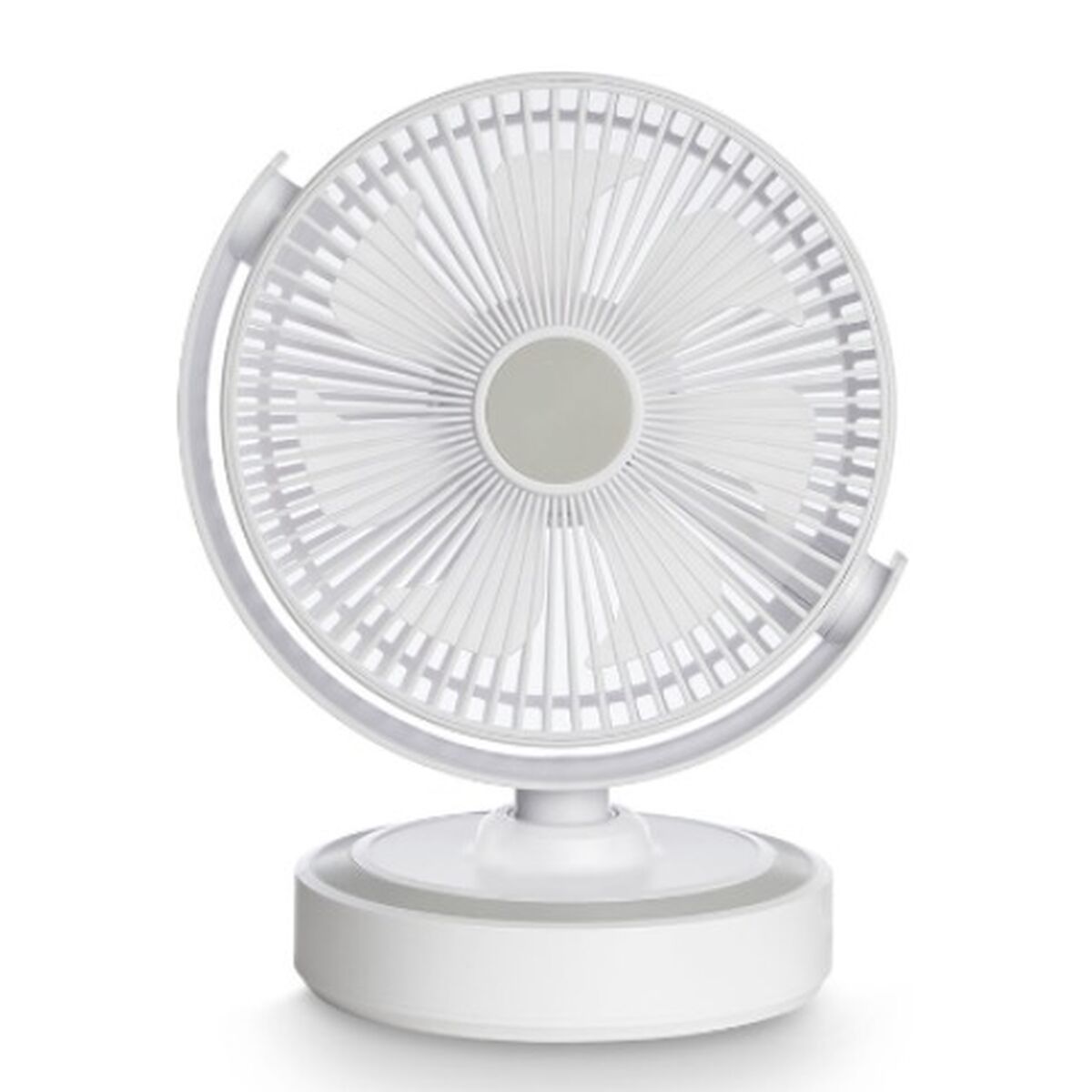 Tischventilator Argon Weiss 10 W 21 x 28 x 32,5 cm