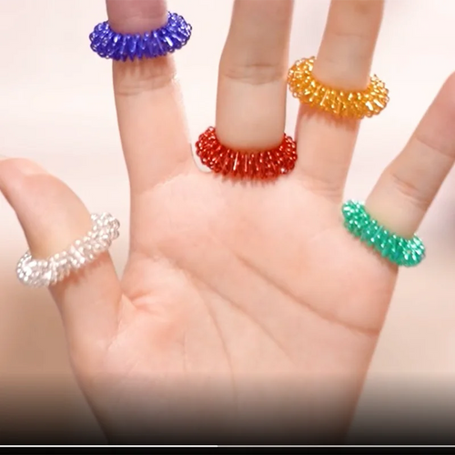 Akupressur-Ringe Set 5er Fingermassage
