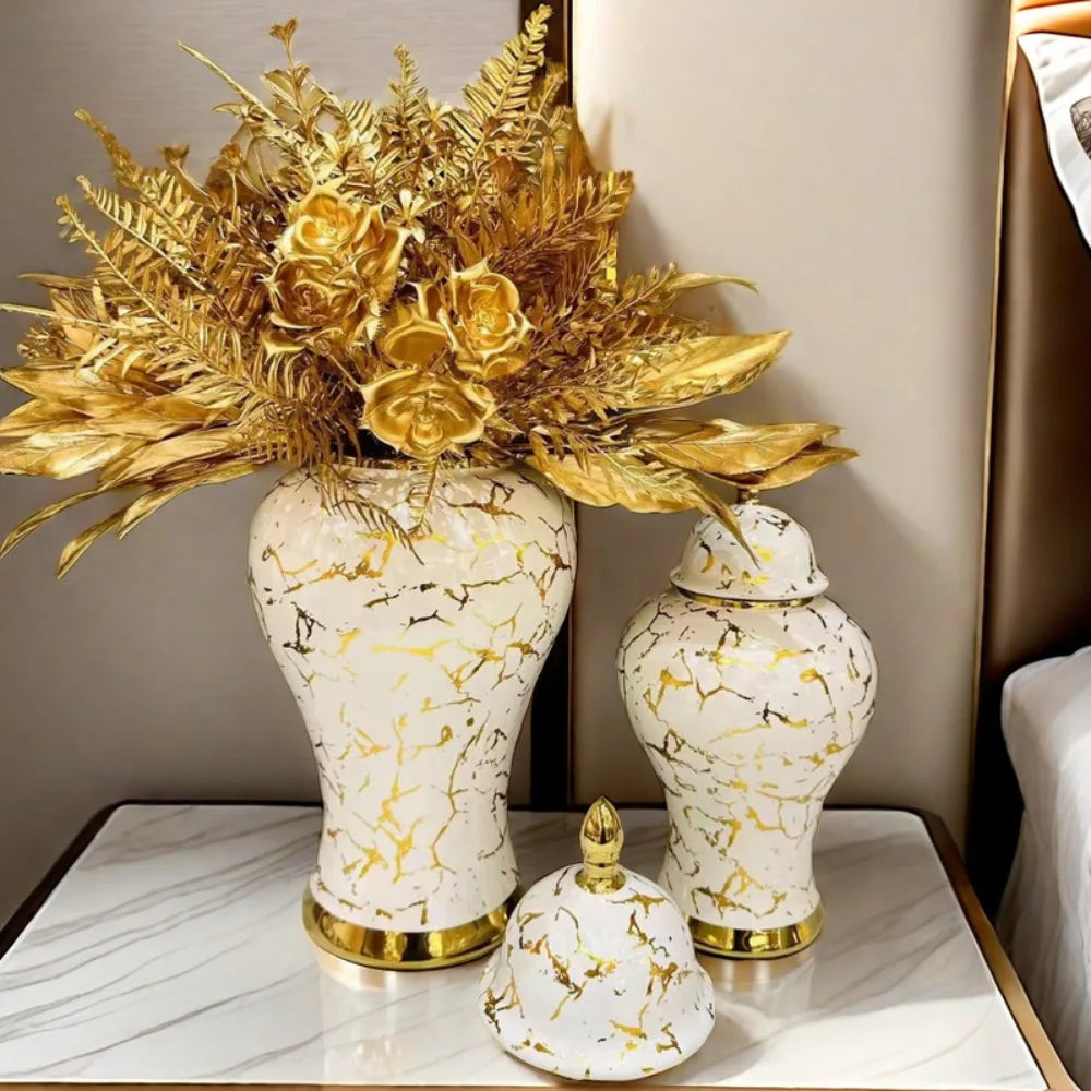 Marmor-Optik Vase