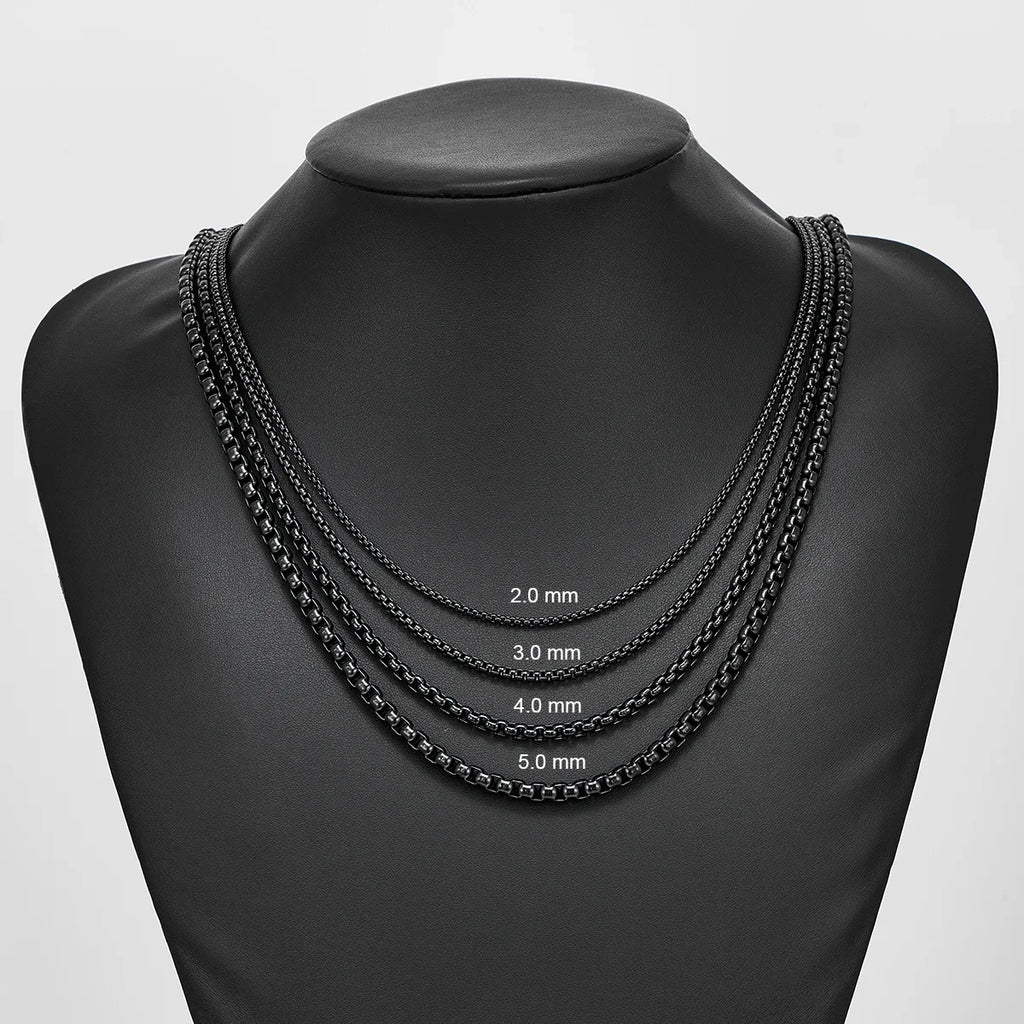 Cuban Link Kette 4mm · Herren Edelstahl